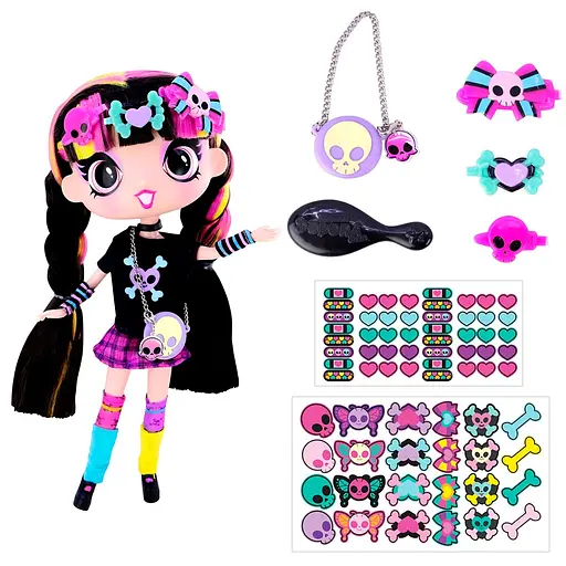 Набір: ігровий набір Moji Pops Капкейк-кафе + ігровий набір з лялькою Decora Girlz Fashion Луна з аксесуарами - фото 3