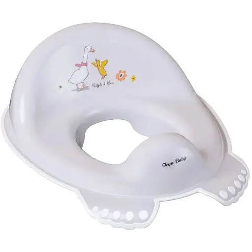 Накладка дитяча антиковзка на сидіння унітазу Tega Baby Forest Fairytale light beige - фото 1