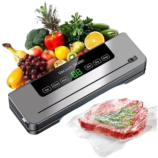 Вакууматор для сухих и влажных продуктов с функцией УФ-стерилизации и режимом Sous Vide