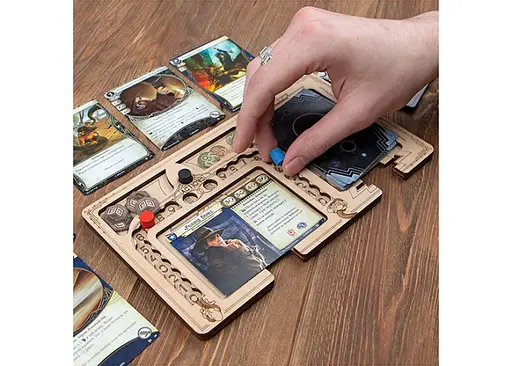 Аксесуар Tower Rex Планшет ігронайзер для гри Жах Аркгема. Карткова гра Arkham Horror LCG Playerboards igronizer (5778) - фото 5