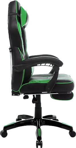 Геймерское кресло GT Racer черное с зеленым (X-2749-1 Black/Green) - фото 4