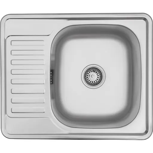 Кухонная мойка Kroner KRP Satin - 5848 (0,8 мм) (CV022777) - фото 1