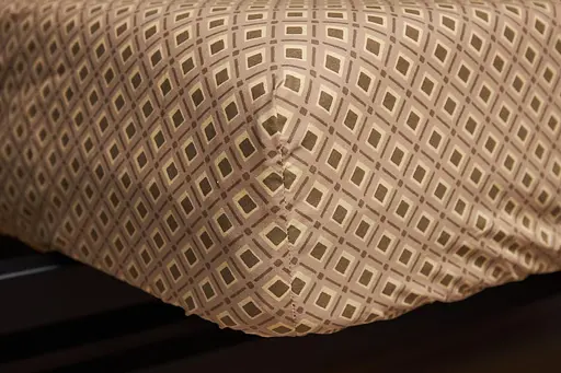 Простынь на резинке Moon&Star Dark Orange Бязь Gold Люкс 160х190х25 см - фото 1