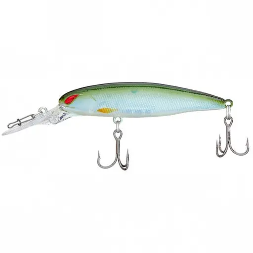 Воблер Nories Laydown Minnow Deep Just Wakasagi SP 66 mm 6.1 g BR Бирюзовый/Белый (1013-1561.10.12)
