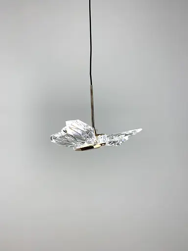 Кришталевий світлодіодний підвіс | Арт. H 008/1 GD | Line F - фото 8