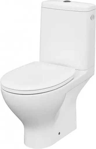 Унитаз-компакт 672 Cersanit Moduo CleanOn 43 010 3/5 с сидением duraplast Soft Close Slim WRAP K116-030 - фото 1
