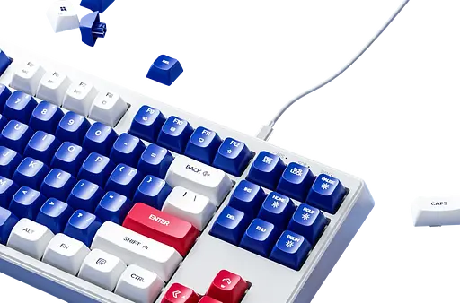 Клавіатура INPHIC K902 ENG/UKR White - фото 3