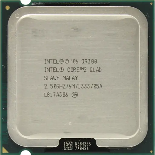 Процессор intel Core 2 Quad Q9300 LGA775 2.5 GHz, 95W Б/У
