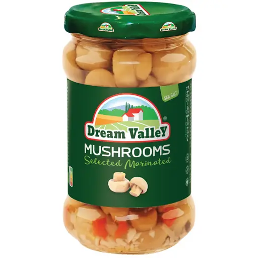 Печериці мариновані цілі Dream Valley 314 мл