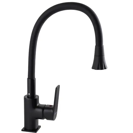 Смеситель для кухни Globus Lux Bonn GLB-0203SA-BB-B01 Черный матовый - фото 2