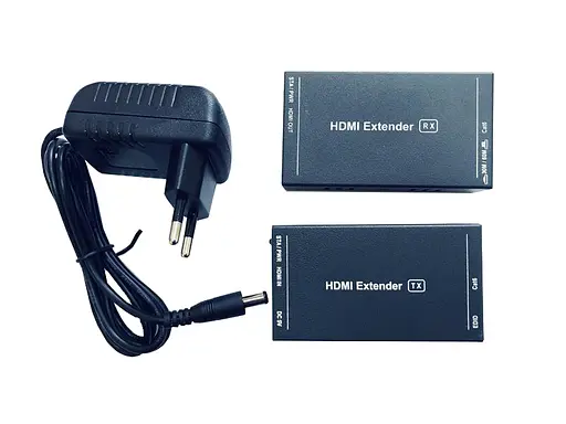 Активний подовжувач HDMI сигналу за витою парою Atcom HDMI-Ethernet до 60 м - фото 1
