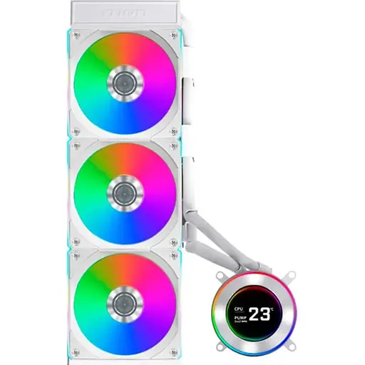 СВО Lian Li HydroShift II LCD-C 360CL White (G89.GHS2LCD36RW.00) - фото 2