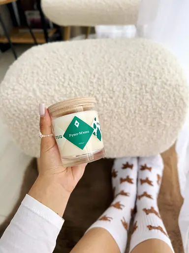 Свічка Рута і м'ята Мініатюри 130 мл Соєвий віск - фото 9