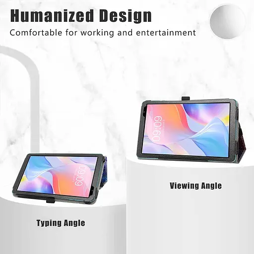 Чохол для планшета LiuShan для TECLAST P80T, чохол зі штучної шкіри та складаний чохол-фолі для TECLAST P80T / Alldocube iPlay 50 - фото 3