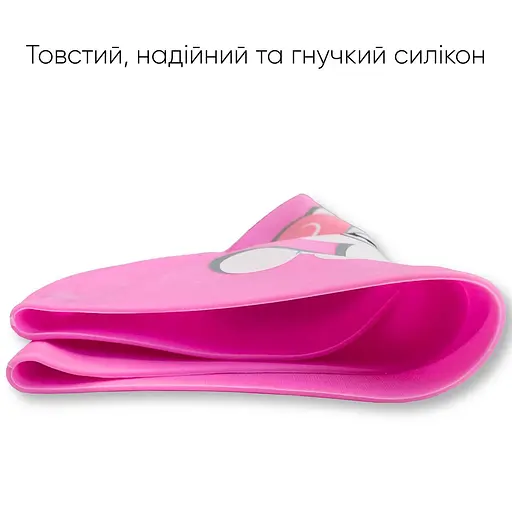 Дитяча Шапочка для плавання Renvo Lima Pony JR Рожевий OSFM (1SC520-05) - фото 5