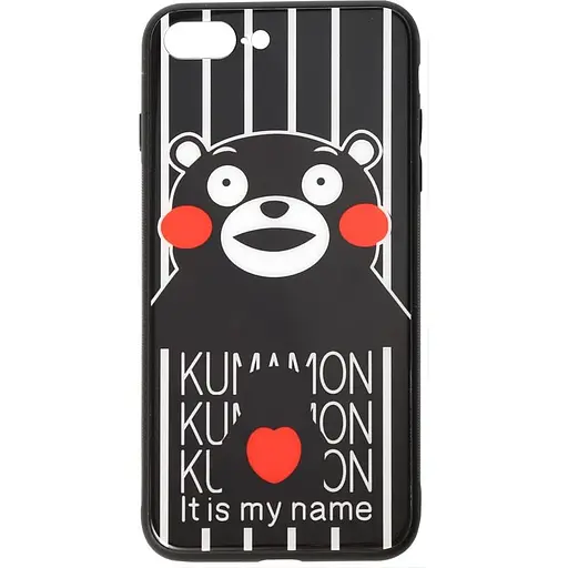 Чехол-накладка Toto Cartoon Print Glass Case Apple iPhone 7 Plus/8 Plus Kumamon