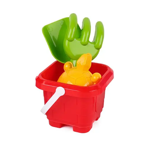 Игровой набор для игры с песком ТехноК 7075TXK Красный