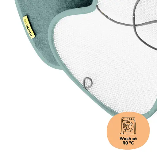 Дышащий вкладыш AeroMoov Air Layer для автокресел группы 2/3 мятный (AL-2-MI) - фото 7