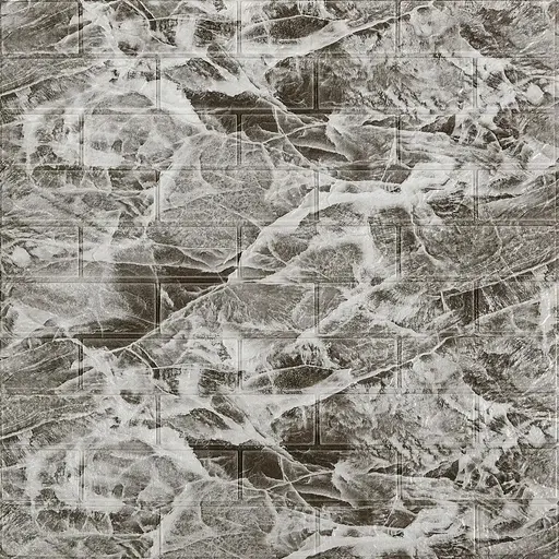 Панель стінова 3D Wall Sticker 700х770х2 мм (061-2) мармур чорний SW-00001912 - фото 1