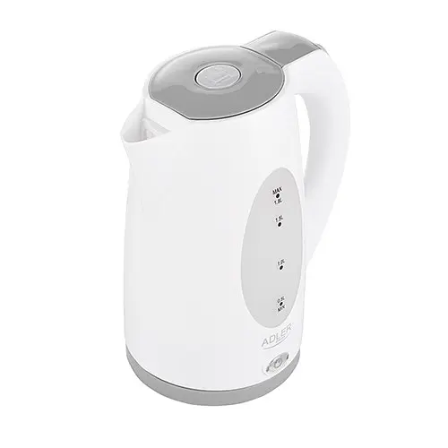 Электрочайник пластиковый Adler AD 1208 white 1,8 литр - фото 2