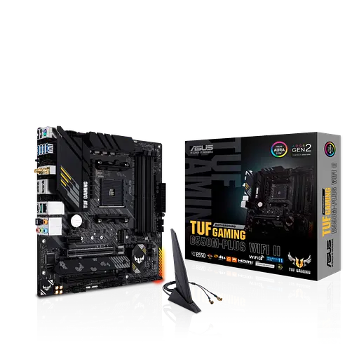 Материнская плата Asus B550 Plus II TUF Gaming Wi-Fi Socket AM4 (TUF GAMING B550 Plus WIFI II) Б/У - фото 1