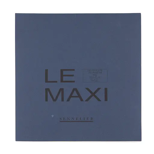 Блокнот склейка для эскизов Sennelier, Le Maxi, 250 листов, 70 г/м, 25х25 см