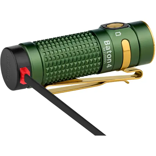 Фонарь Olight Baton 4 Premium OD Green - фото 6