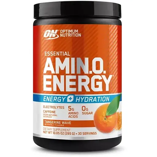 Предтренировочный комплекс Optimum Nutrition Essential Amino Energy+Electrolytes, 285 грамм - Мандарин - фото 1