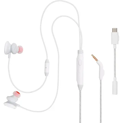 Наушники JBL Quantum 50C White (JBLQTUM50CWHT) - фото 1