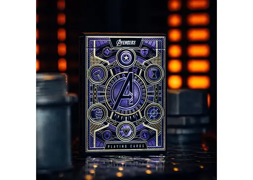 Карты игральные United States Playing Card Company Theory11 Avengers: Infinity Saga (violet) (PC_T11AISV) - фото 3