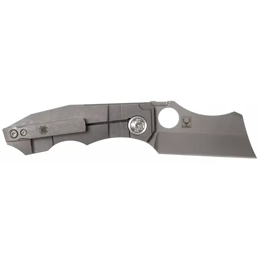 Ніж Spyderco Stovepipe CPM 20CV Titanium - фото 3