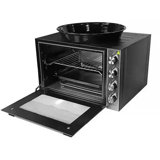 Піч електрична Grunhelm GN70KASC 70 л чорна (123683) - фото 6