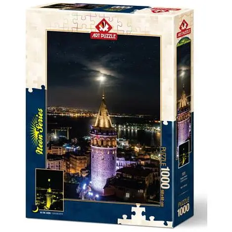 Пазл Art Puzzle Неоновая серия: Галатская башня Стамбул Турция 1000 эл. (5241)