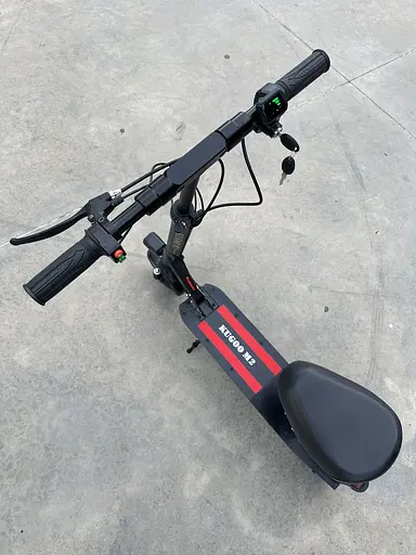 Электросамокат KUGOO M2 Black с сиденьем - фото 5