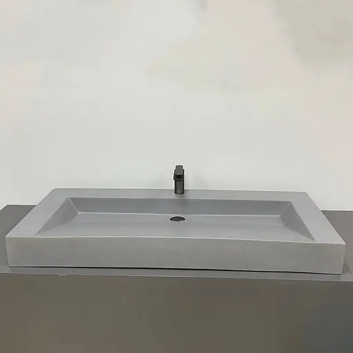 Умивальник VBI Vieste 120 grey matt накладний VBI-016803, Сірий - фото 2