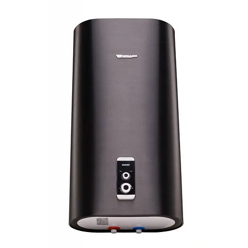 Водонагрівач Willer Grand, 2 кВт, сухий ТЕН, 50 л, прямокутний, вертикальний, чорний алюміній (EV50DR) - фото 2