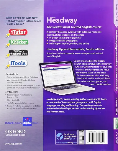 New Headway Upper-Intermediate: Workbook without Key and iChecker CD Pack - фото 2