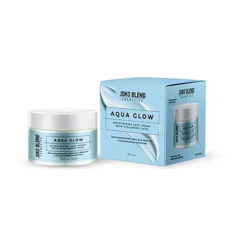 Увлажняющий крем для лица с гиалуроновой кислотой Aqua Glow Joko Blend 50 мл - фото 1