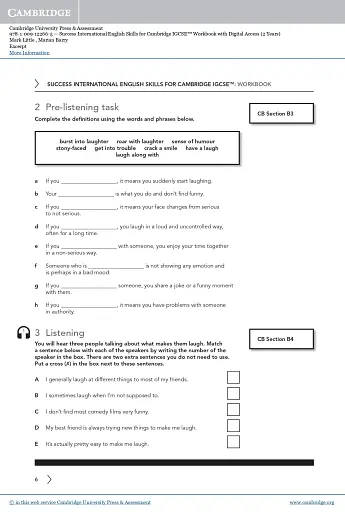 Success International English Skills for Cambridge IGCSE Workbook with Digital Access (2 Years) - фото 7