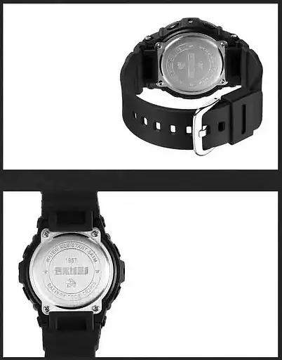 Наручний годинник Skmei 1957 Black White, 1957BKWT (18451) - фото 4