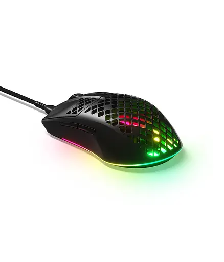 Игровая мышь SteelSeries Aerox 3 Onyx Black (62611) черная - фото 2