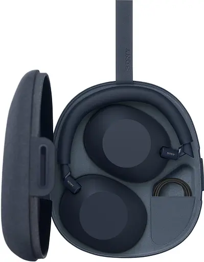 Sony Навушники Over-ear WH-1000XM6 BT 5.3 ANC Hi-Res AAC LDAC LC3 Wireless Mic Синій - фото 10