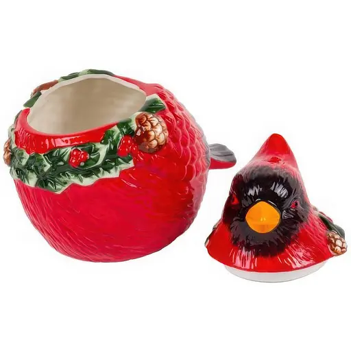 Банка для хранения Lefard Красный Кардинал 25х15.5х22.5см (626-010) - фото 3