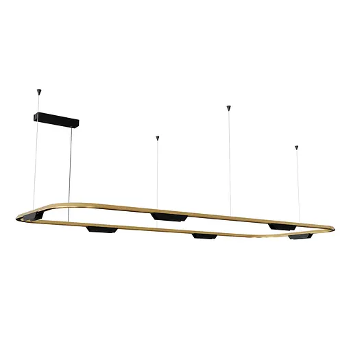 Підвіс RGL7786 38W GD+BK 4000K - фото 1