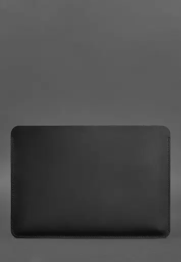 Шкіряний чохол BlankNote для MacBook 13 дюйм Чорний Crazy Horse - фото 6