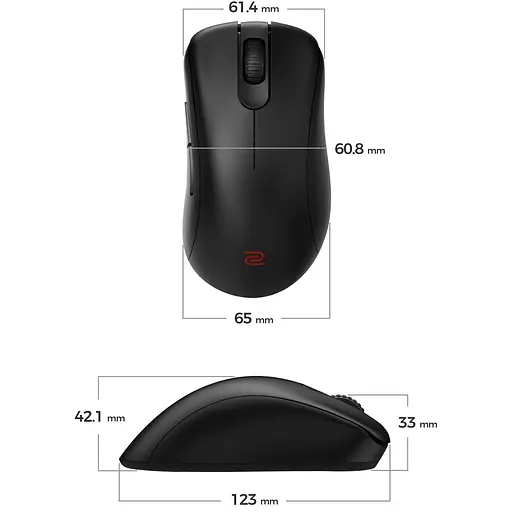 Мышь Zowie EC2-DW Black (9H.N4VBE.A2E) - фото 7