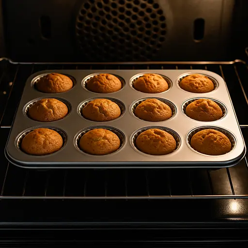 Форма для выпечки кексов 12шт/л 35*26.5*1.5см - фото 2