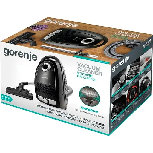 Пылесос Gorenje VCE21ECBK (00000059746) - фото 10
