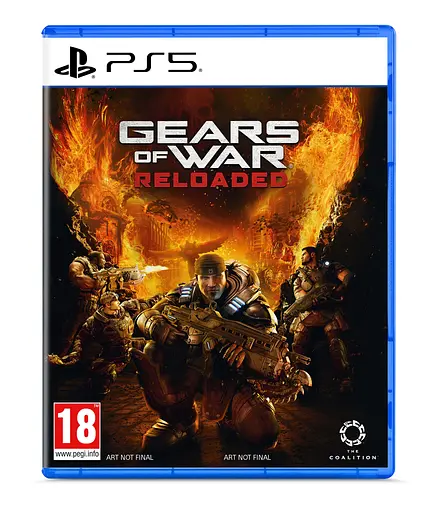 Гра Sony PlayStation консольна PS5 Gears of War Reloaded, BD диск