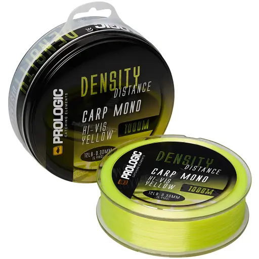 Волосінь Prologic Density Distance Mono 1000 м (hi-viz yellow) 0.28 мм 10 lb/4.54 кг